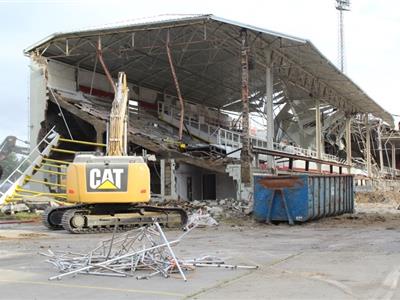 Van Kempen Afbraak Tribune 1 Bosuil Royal Antwerp FC